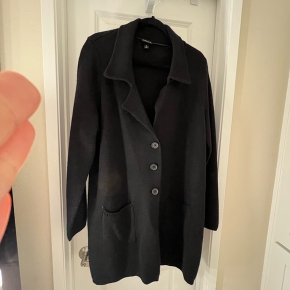 torrid Jackets & Blazers - Torrid Black Button-Up Blazer Sweater